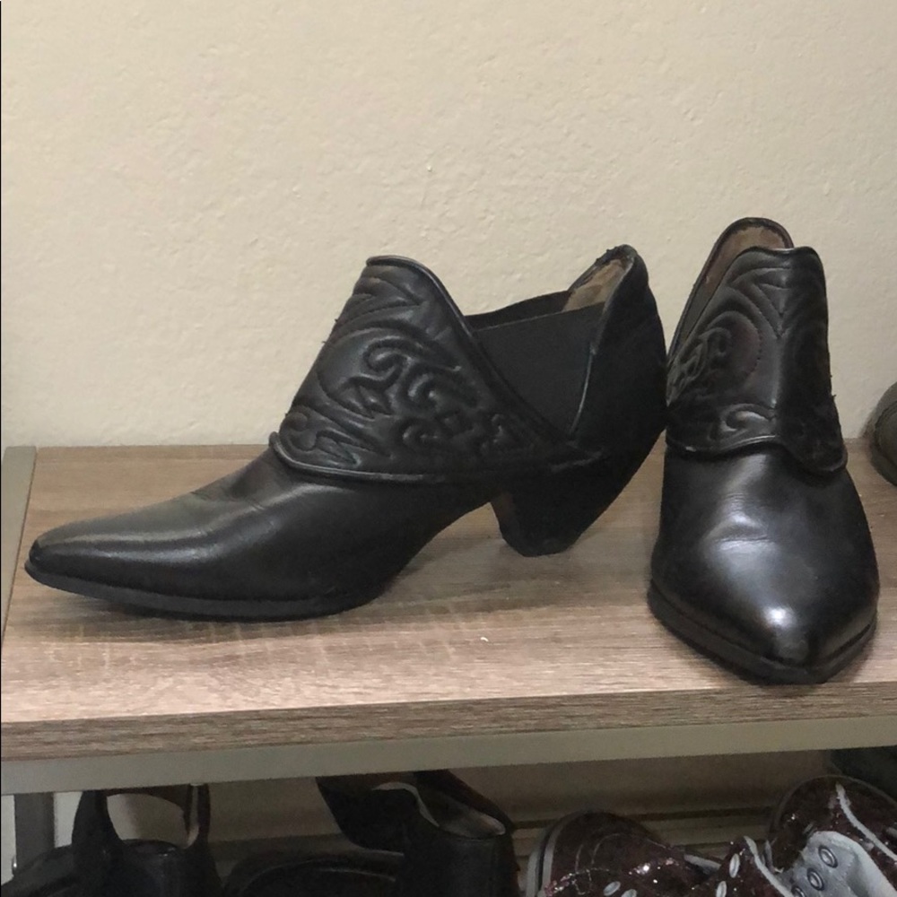 🖤Jeffery Campbell handmade Havana last booties🖤